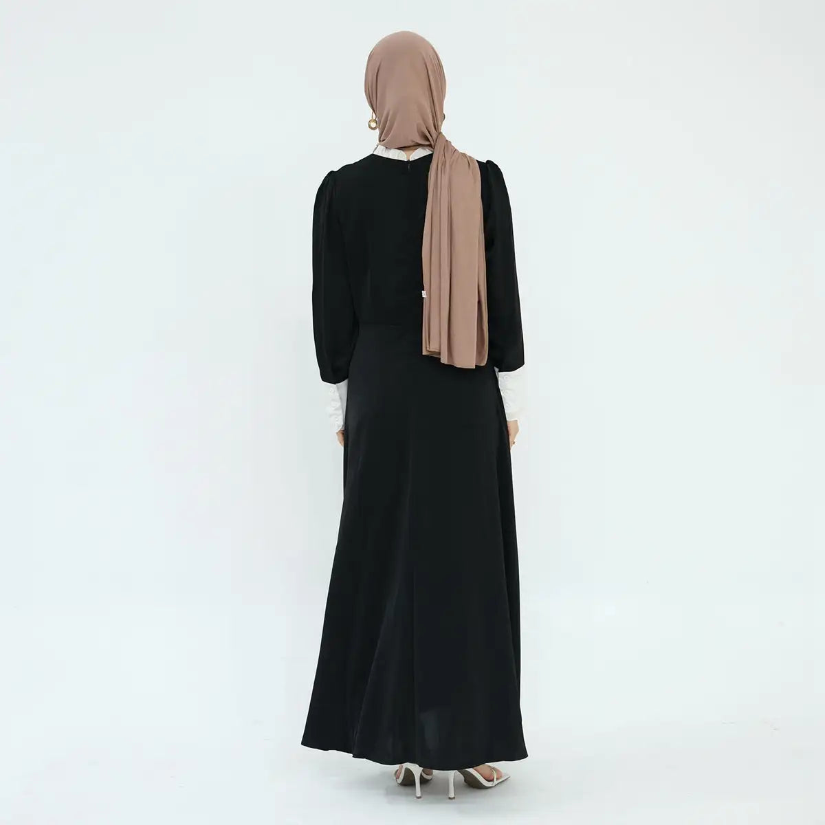 Elegant Modest Fashion Abaya Dress #24791 - Perfect for Prayer, Special Occasions & Everyday Wear