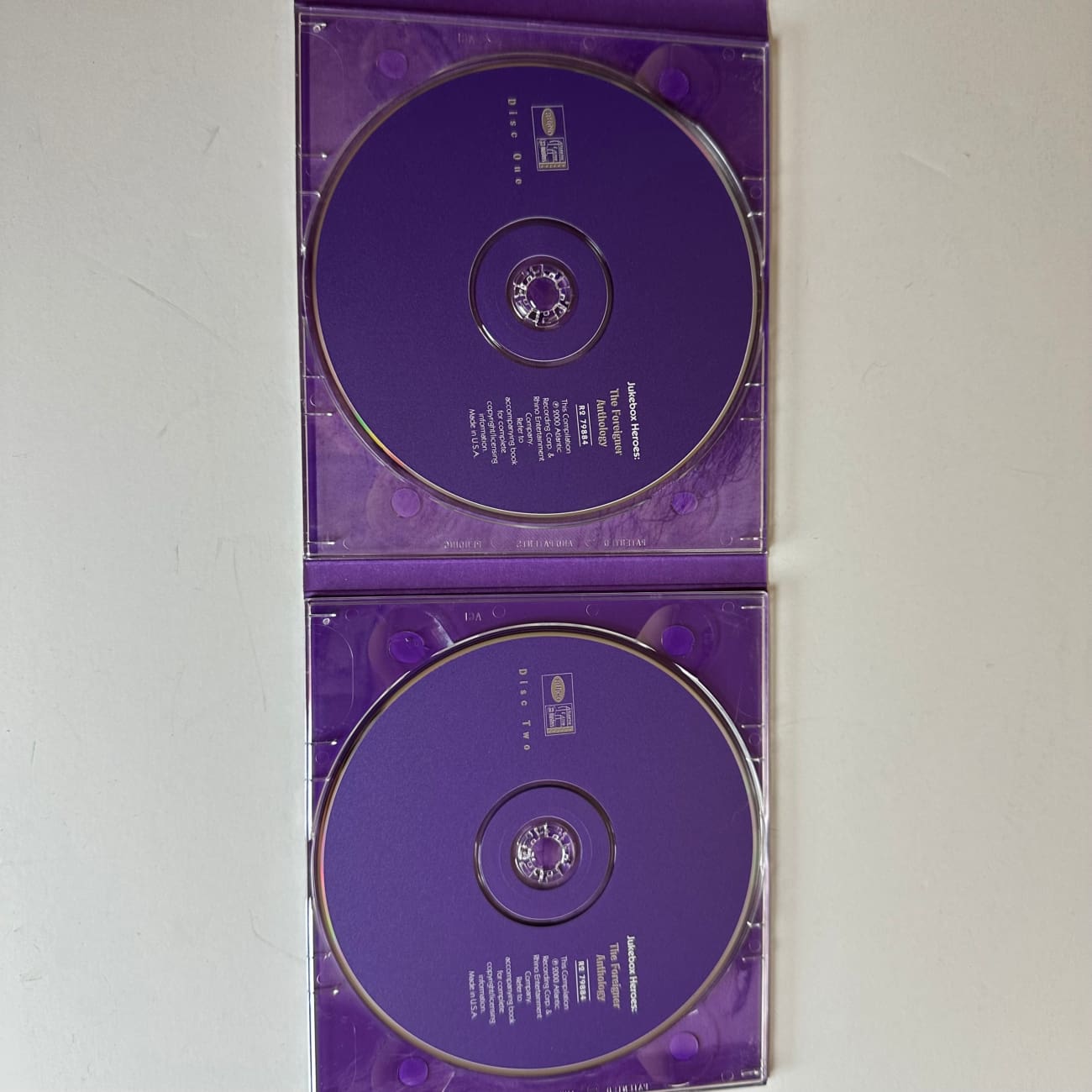Foreigner Anthology Jukebox Heroes 2 CD Set - 2000 Release (R2 79884) | Classic Rock Music Collection for Home, Car & Party Playback