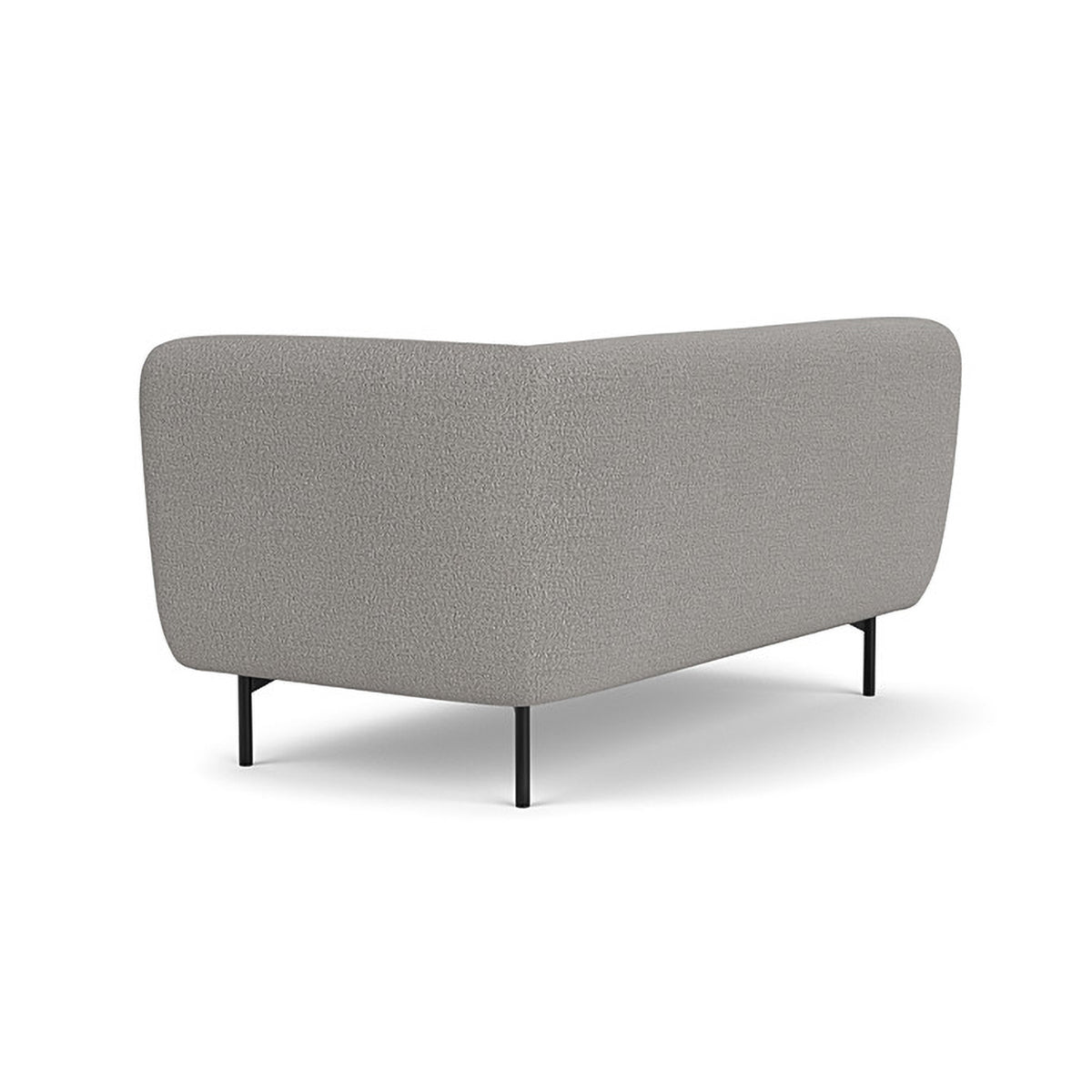 Alfred Boucle Right 2 Seater Modular Sofa - Modern Comfortable Sectional Couch for Living Room, Lounge & Small Spaces