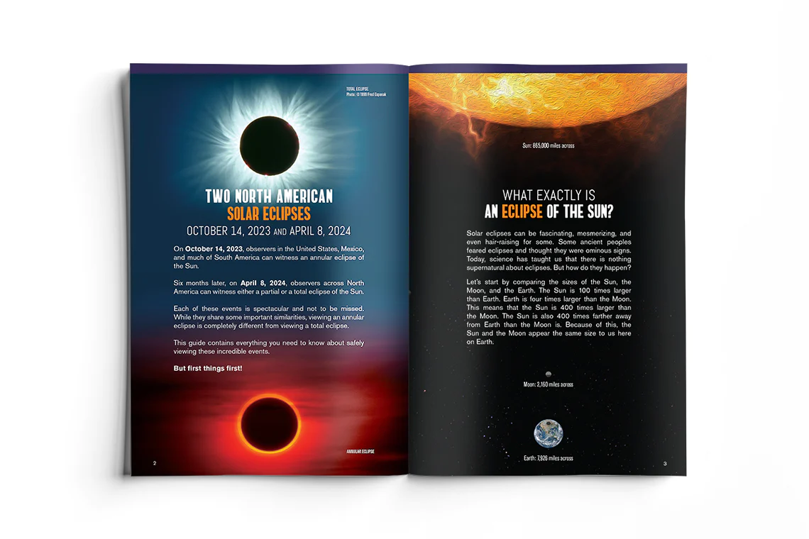 EclipSmart Solar Eclipse Glasses - ISO & CE Certified Safe Viewing Glasses for Solar Eclipses - Perfect for Astronomy Enthusiasts & Family Outdoor Events