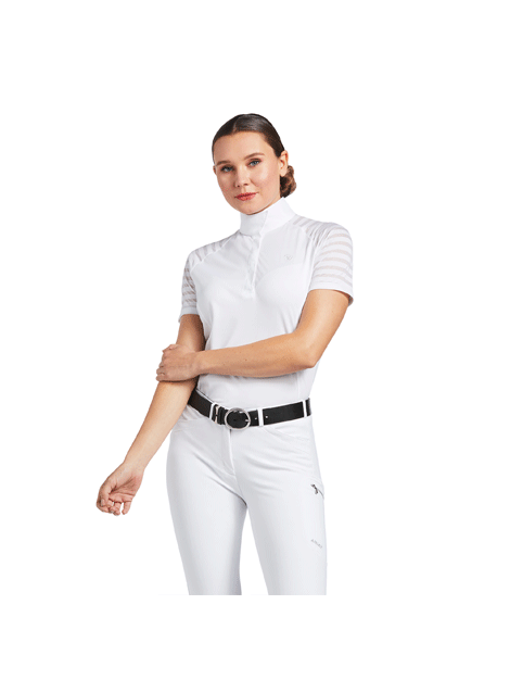 Ariat Aptos Vent Show Shirt - Breathable Performance Equestrian Shirt for Horse Riding & Show Competitions | Western Riding, Barrel Racing & Ranch Work