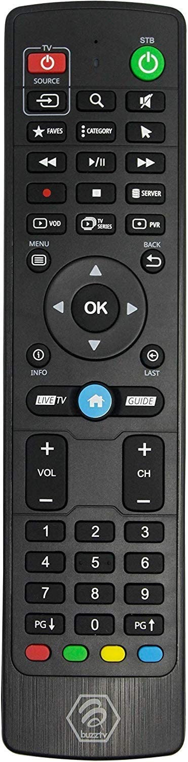 BuzzTV XRS4500 MAX Android 9 Smart TV Box - 4K Ultra HD Streaming Media Player with 4GB RAM & 64GB Storage (New) for Home Entertainment & IPTV