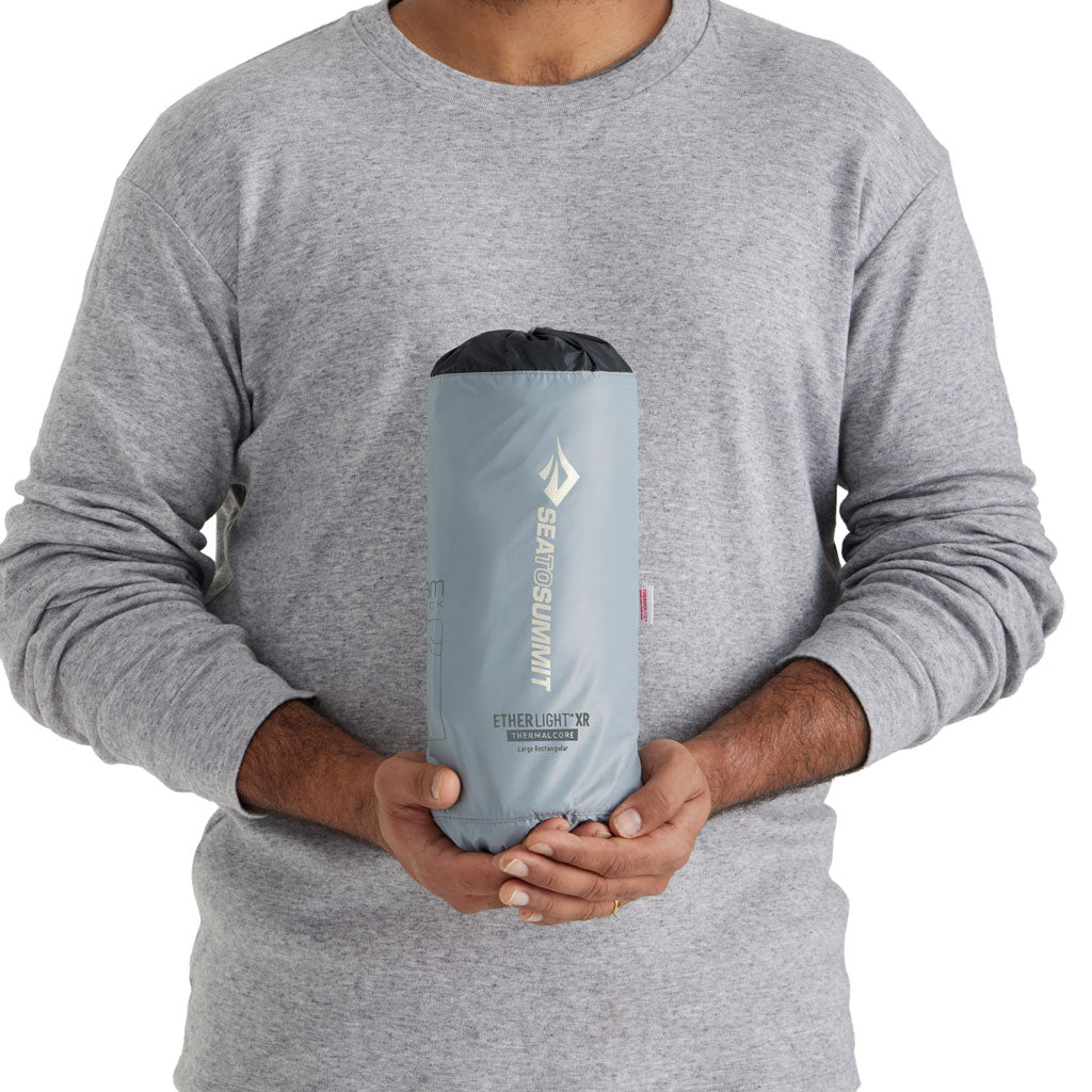 Ether Light XR Insulated ASC Mat - Ultralight Camping Sleeping Pad for Backpacking, Hiking & Outdoor Adventures - Perfect for Cold Weather Camping & Backcountry Expeditions