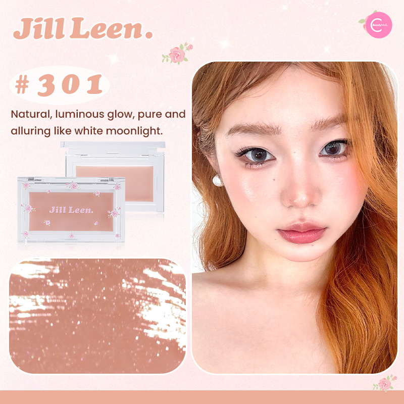 JILL LEEN Dewy Glow Balm - Hydrating Lip & Cheek Tint for Natural Makeup Look | Perfect for Daily Wear & Special Occasions