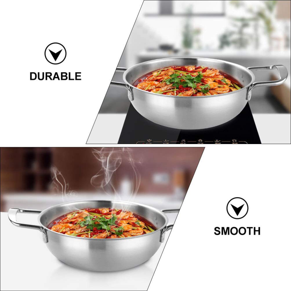 Nonstick Japanese Pasta Pot with Lid - Flat Bottom Ramen & Seafood Cooking Pan for Home Use | Perfect for Pancakes, Sauces & Stock Making
