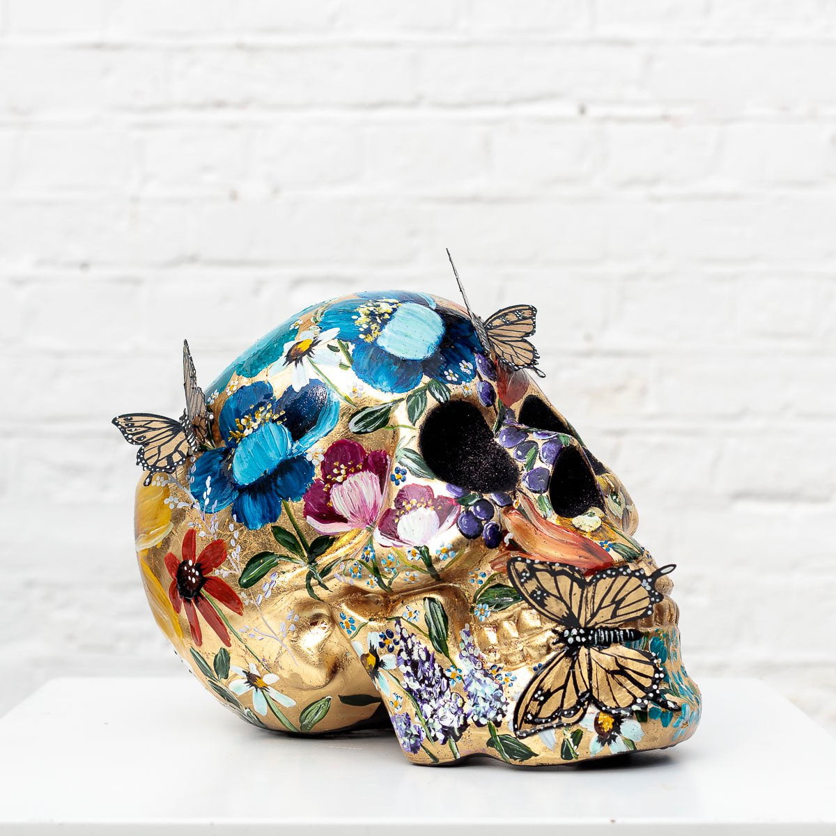 Golden Mind Original Sculpture - Handcrafted Art Piece for Home & Office Decor | Perfect Gift for Art Lovers & Collectors