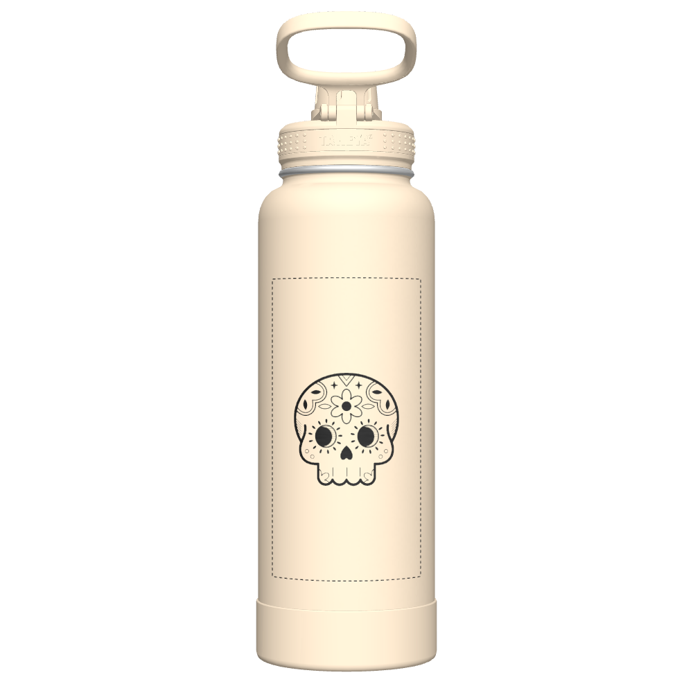 40oz Leak-Proof Bottle Spout Lid for Oatmilk - Customizable & BPA-Free - Perfect for Smoothies, Coffee, and On-the-Go Drinks