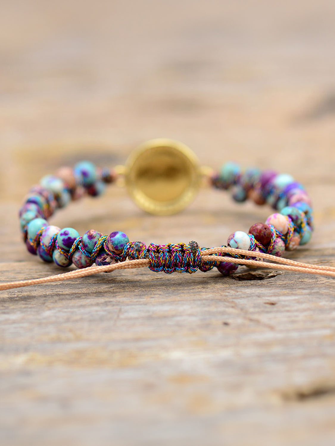 Imperial Jasper Beaded Bracelet - Natural Stone Healing Jewelry for Women, Men | Spiritual Protection, Stress Relief | Perfect for Meditation, Yoga & Everyday Wear