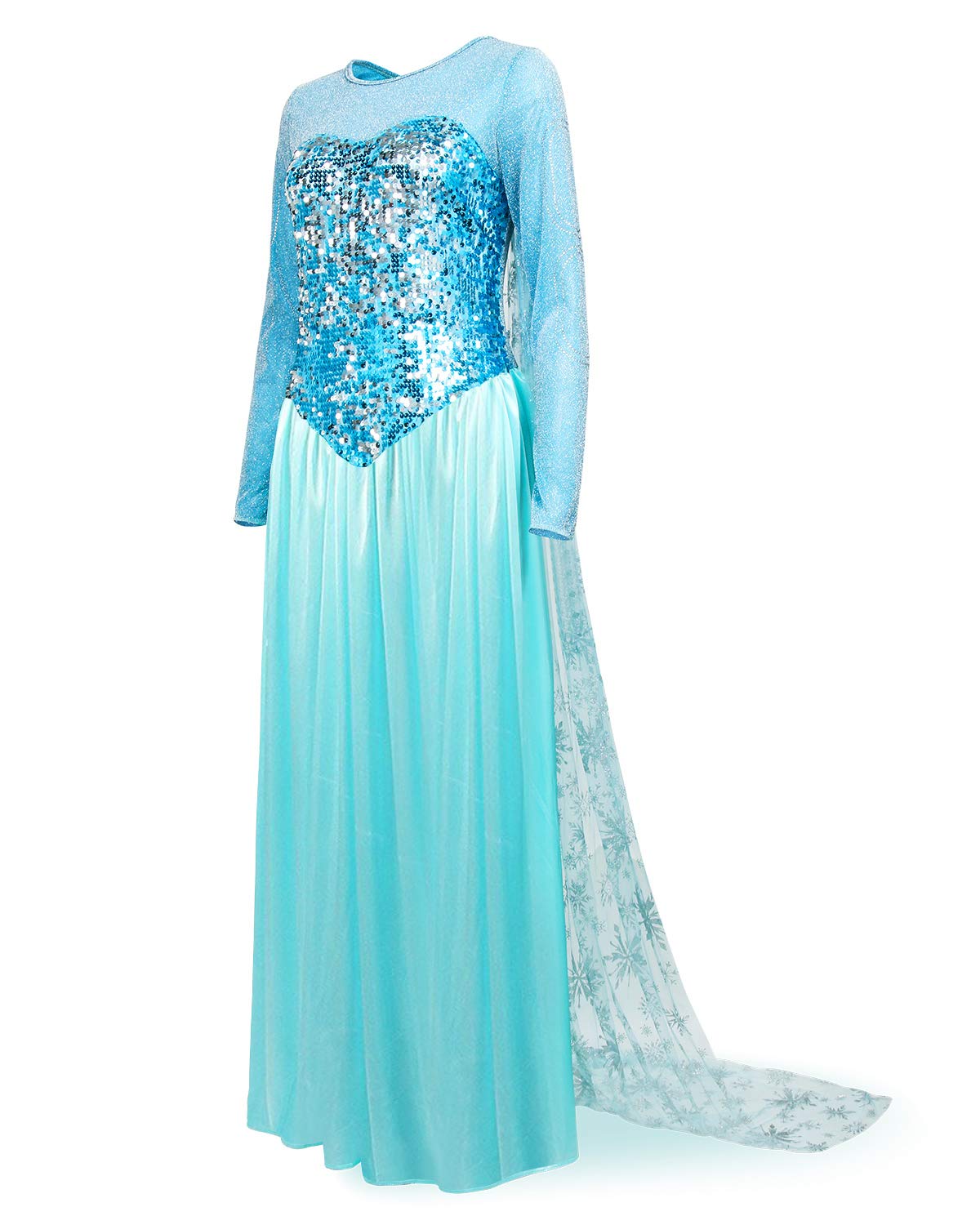 Elegant Women's Princess Cosplay Dress - Fairy Fancy Gown for Christmas Party, Halloween Costume & Renaissance Fair