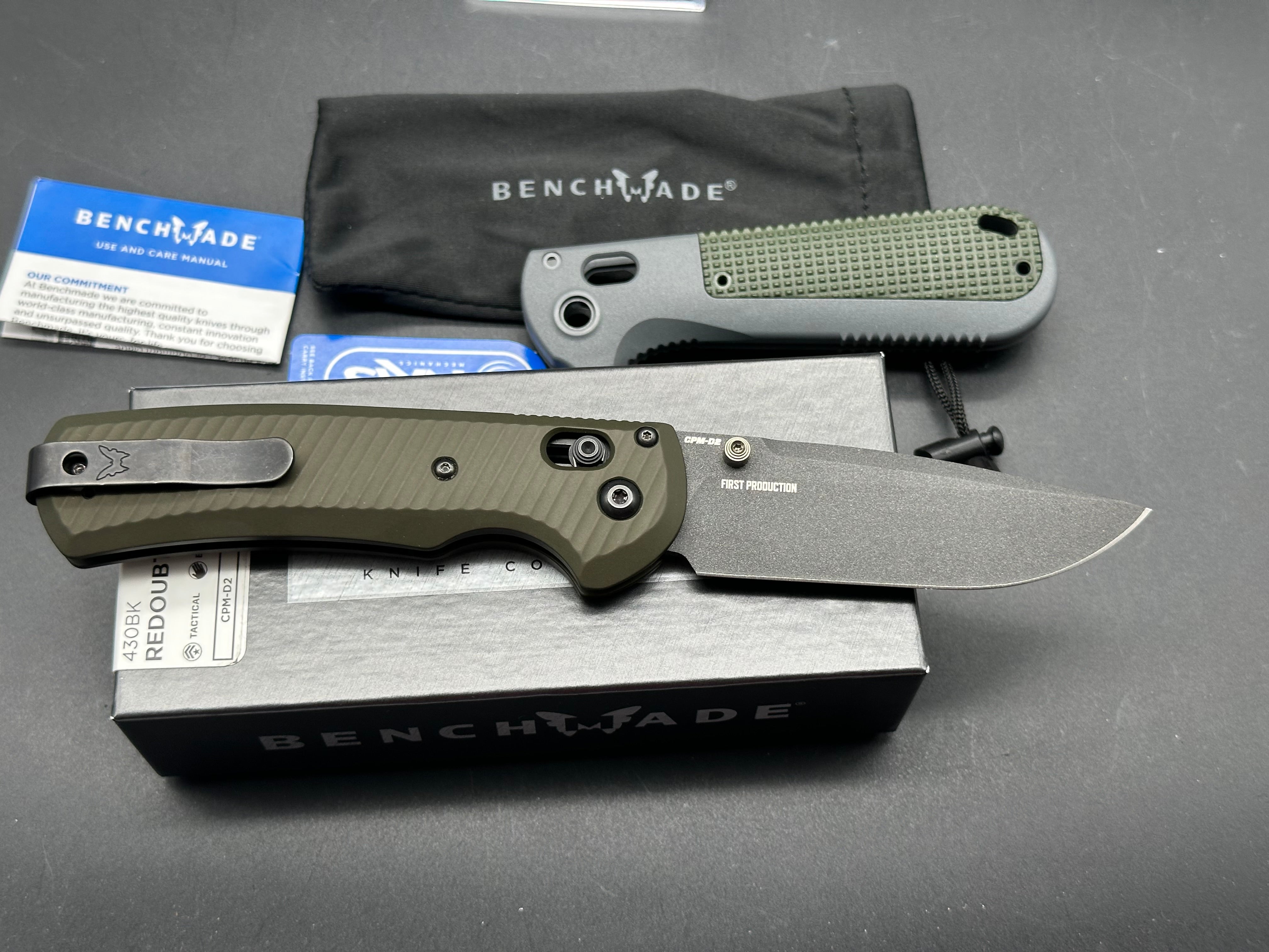 Benchmade Redoubt Folding Knife - 3.55