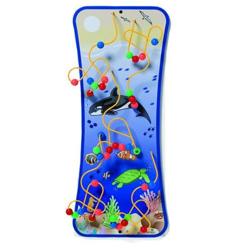 SeaScape Wall Maze - 3D Ocean Theme Puzzle Decor for Kids & Adults | Perfect for Home, Office & Classroom Decor | Stress Relief & Brain Teaser Game