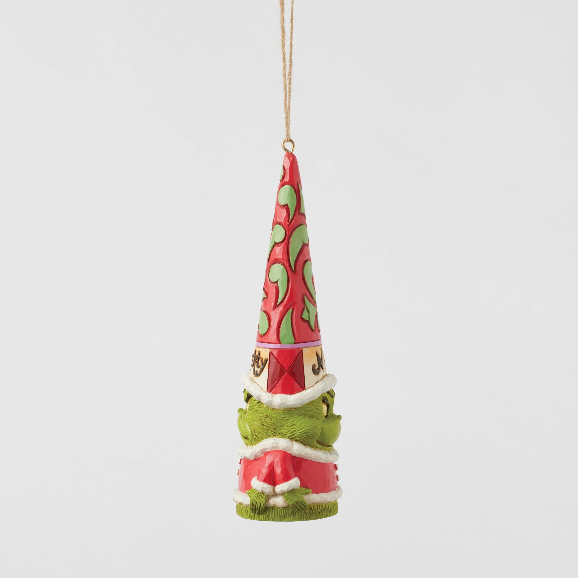 Grinch Naughty/Nice Gnome - Christmas Holiday Decor for Home, Office & Party - Perfect for Festive Gifts & Seasonal Cheer