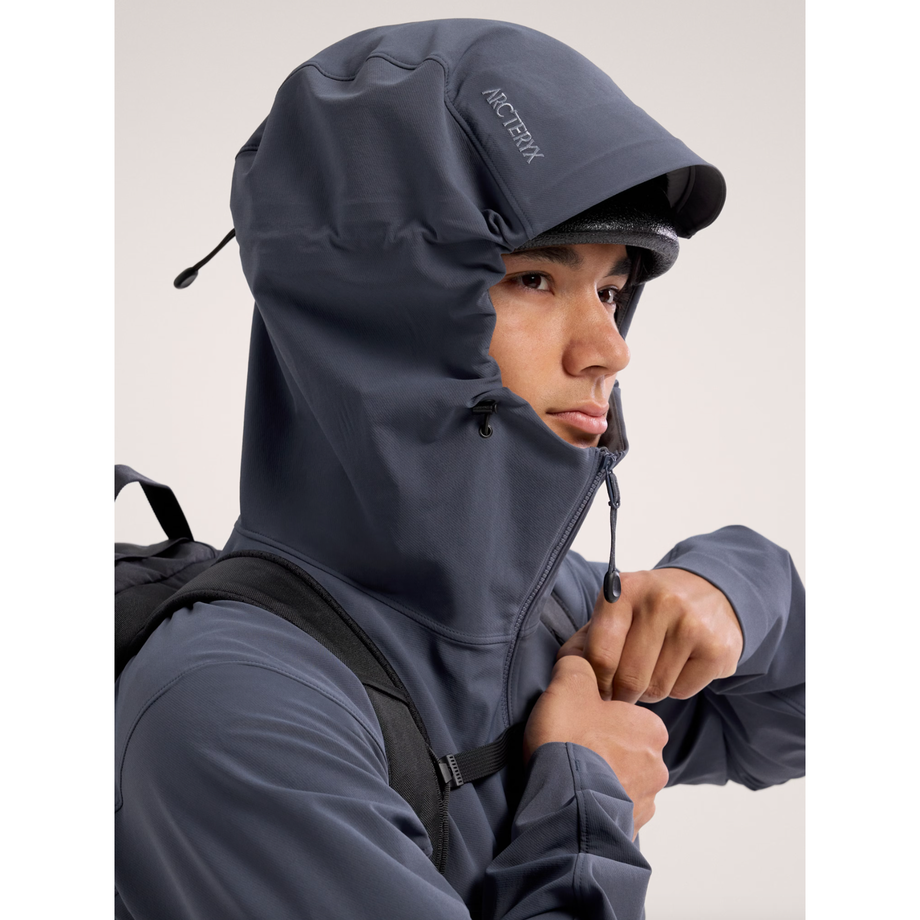Arc'teryx Men's Gamma Hoody - Lightweight Softshell Jacket for Hiking, Climbing & Outdoor Adventures - Water-Resistant & Breathable Windbreaker