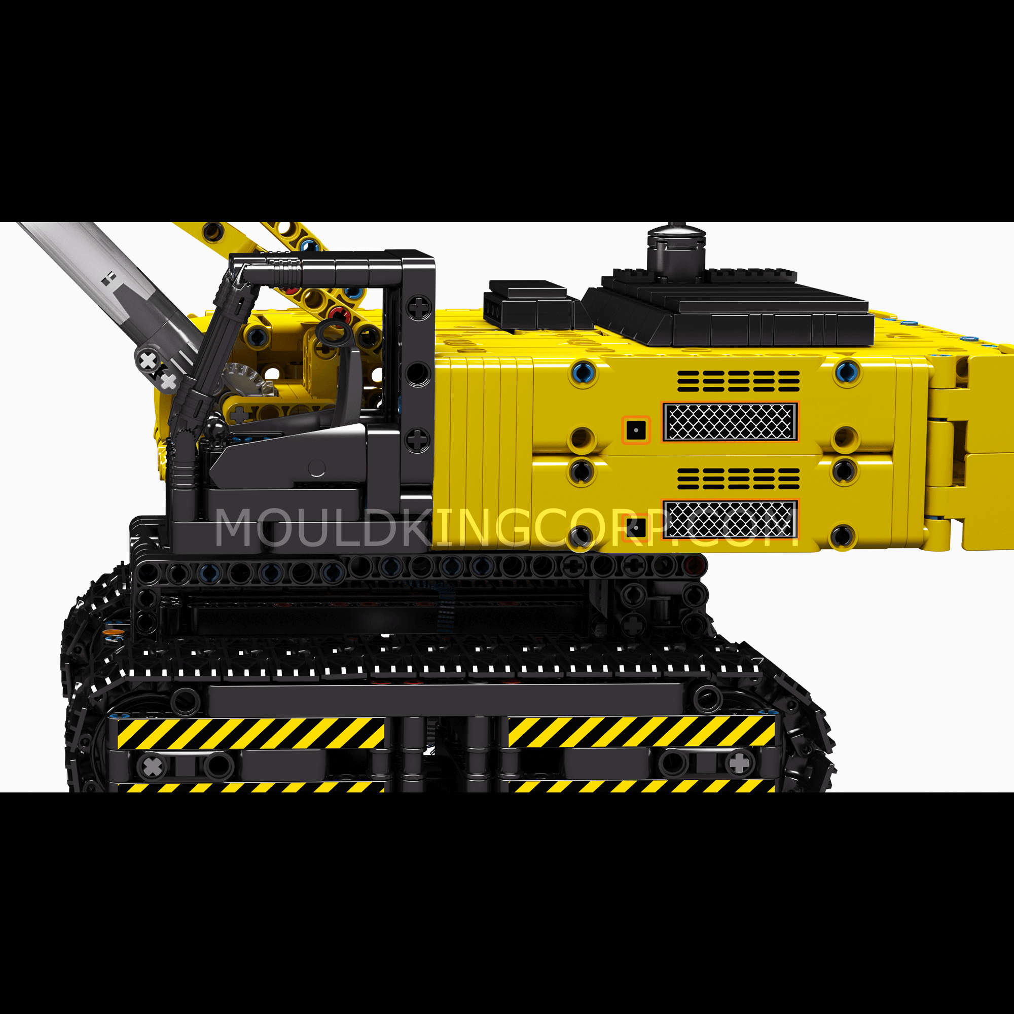 Mould King 15061/15062 Remote Control Excavator Building Blocks Set - STEM Educational Toy for Kids & Adults, Construction Engineering Model Kit for Indoor & Outdoor Play