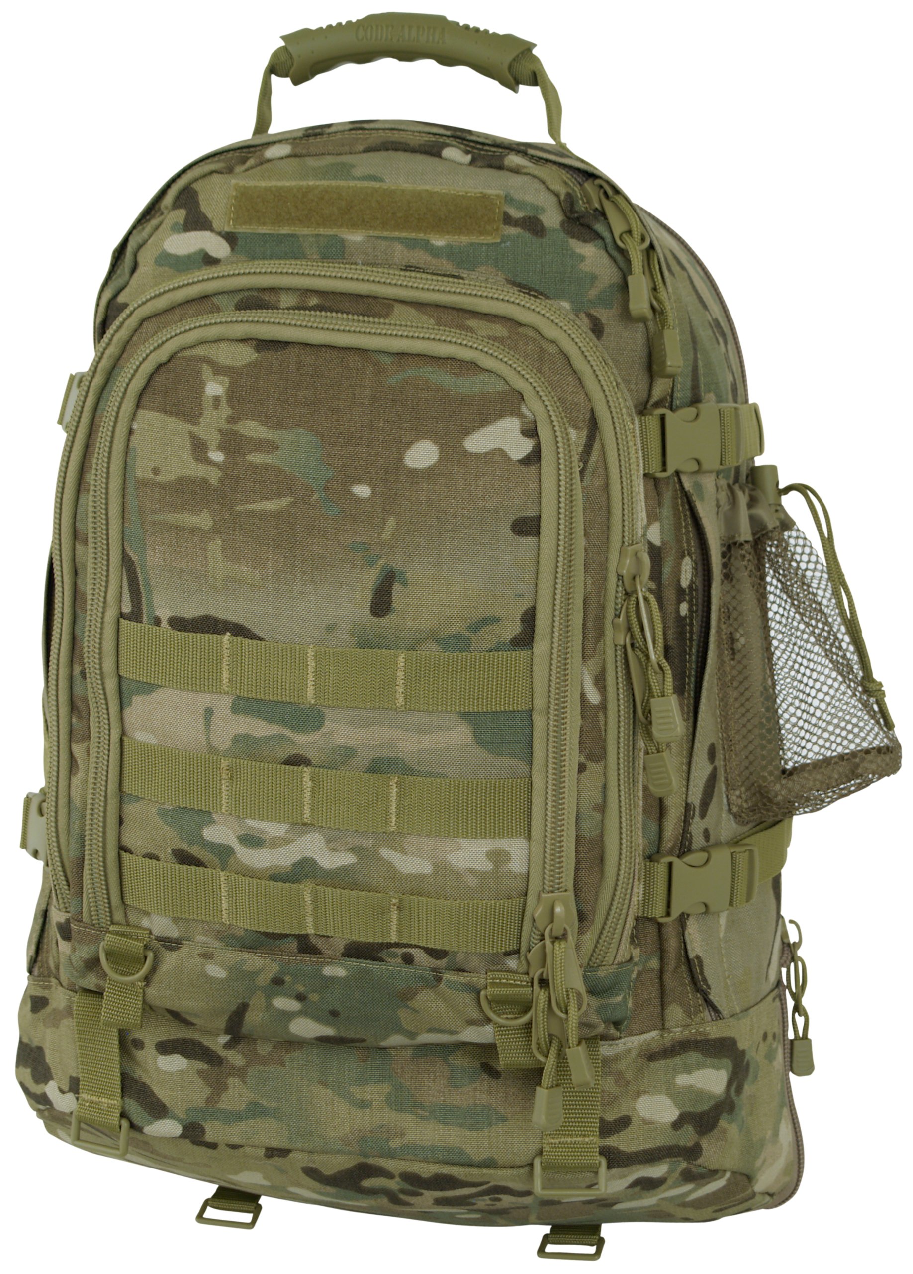 Mercury Luggage Code Alpha T9978AF-ABU 3-Day Tactical Backpack with 100oz Hydration Reservoir - Perfect for Hiking, Camping & Outdoor Adventures