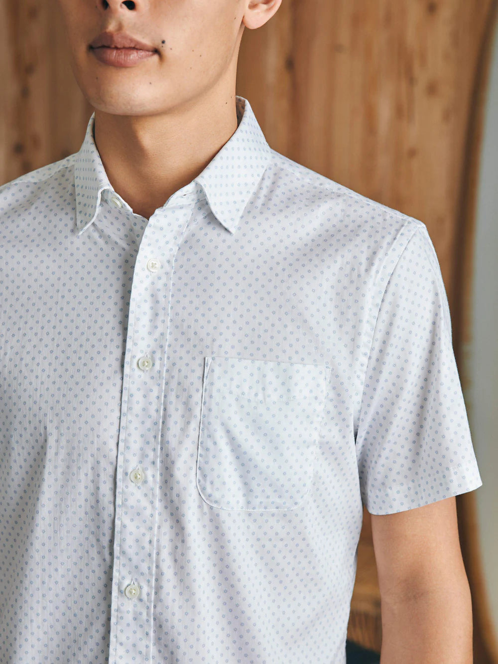 FAHERTY Short Sleeve Movement Shirt for Men - Lightweight, Breathable & Comfortable - Perfect for Travel, Hiking & Outdoor Adventures