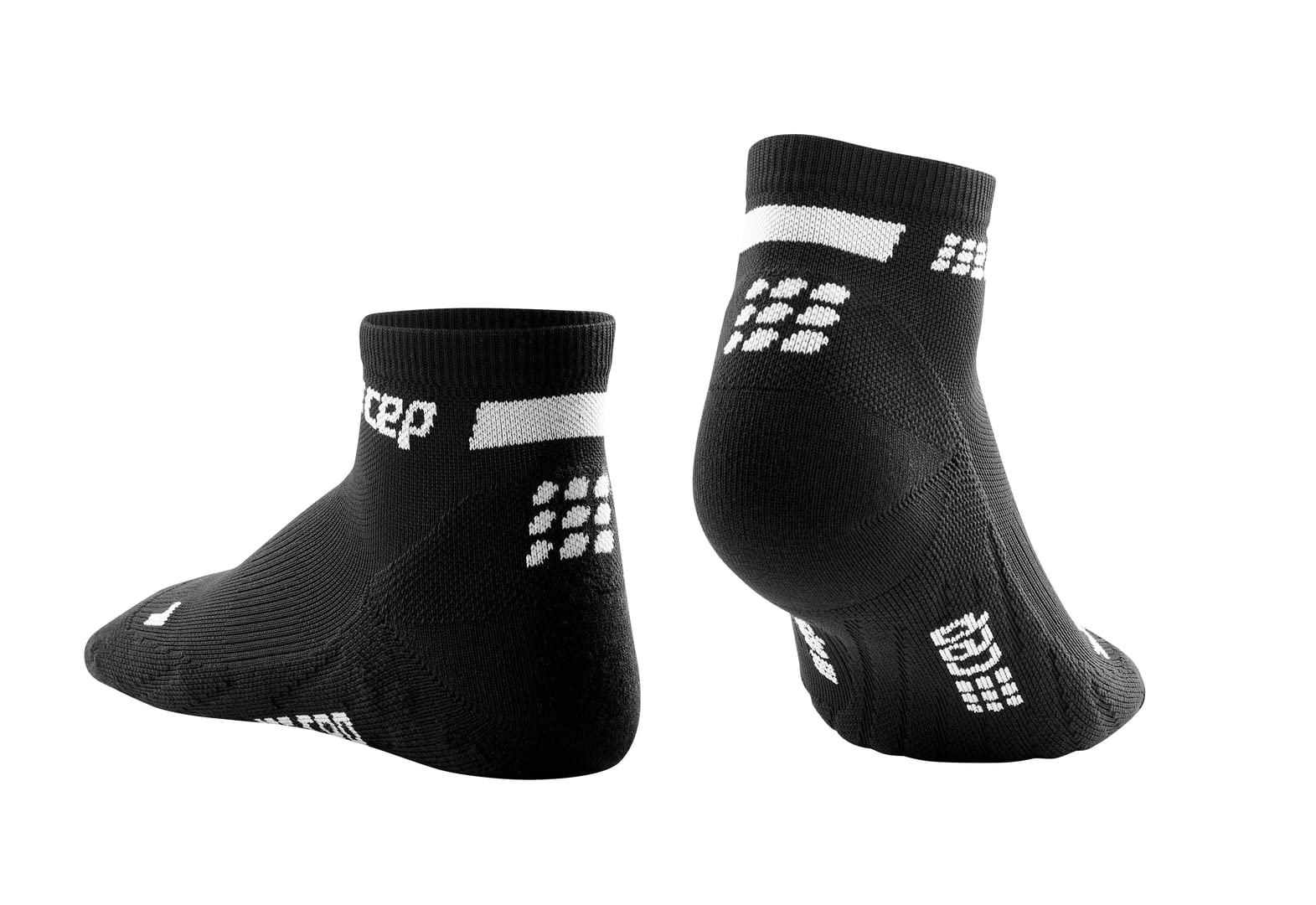 CEP Men's Performance Ankle Compression Running Socks 4.0 - Low Cut Athletic Socks for Runners & Athletes - Ideal for Marathon, Gym Workouts & Sports Recovery