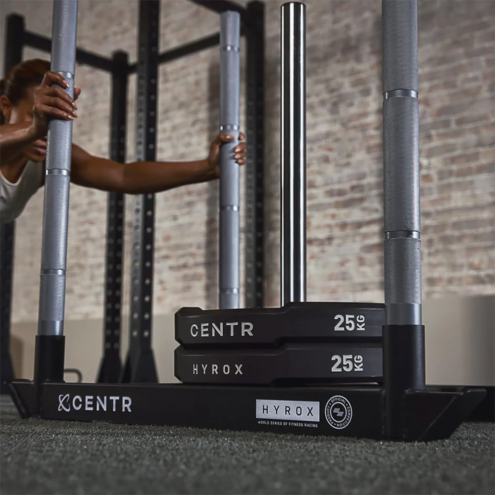 CENTR X HYROX Competition Sled - Professional Grade Workout Sled for Cross Training, HIIT & Strength Exercises - Perfect for Home Gym, Outdoor Training & HYROX Competitions