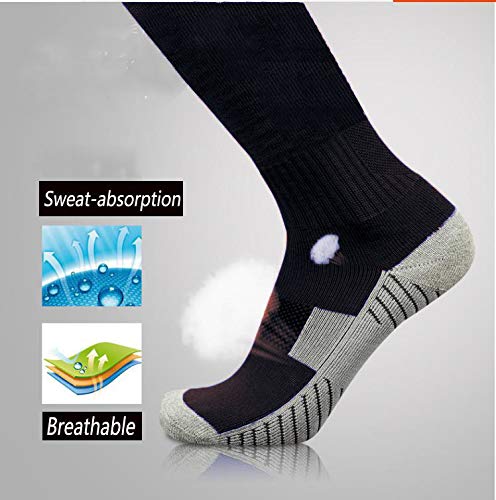 Baseball Socks 3 Pairs for Kids Youth & Adults (4-20 Years) - Team Sports Athletic Socks with Cushion for Baseball, Softball & Soccer - Perfect for Games, Practice & Training