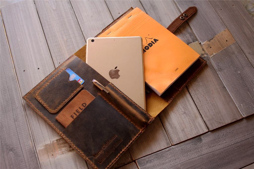 Premium Custom Leather Case Cover for Kobo Libra H2O E-Reader - Perfect for Reading, Travel & Daily Protection