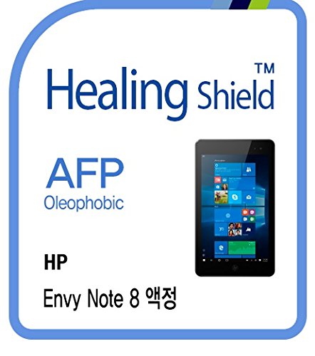 Healingshield Anti-Fingerprint Oleophobic Screen Protector for HP Envy Note 8 Tablet - Crystal Clear Protection for Work, Study & Entertainment