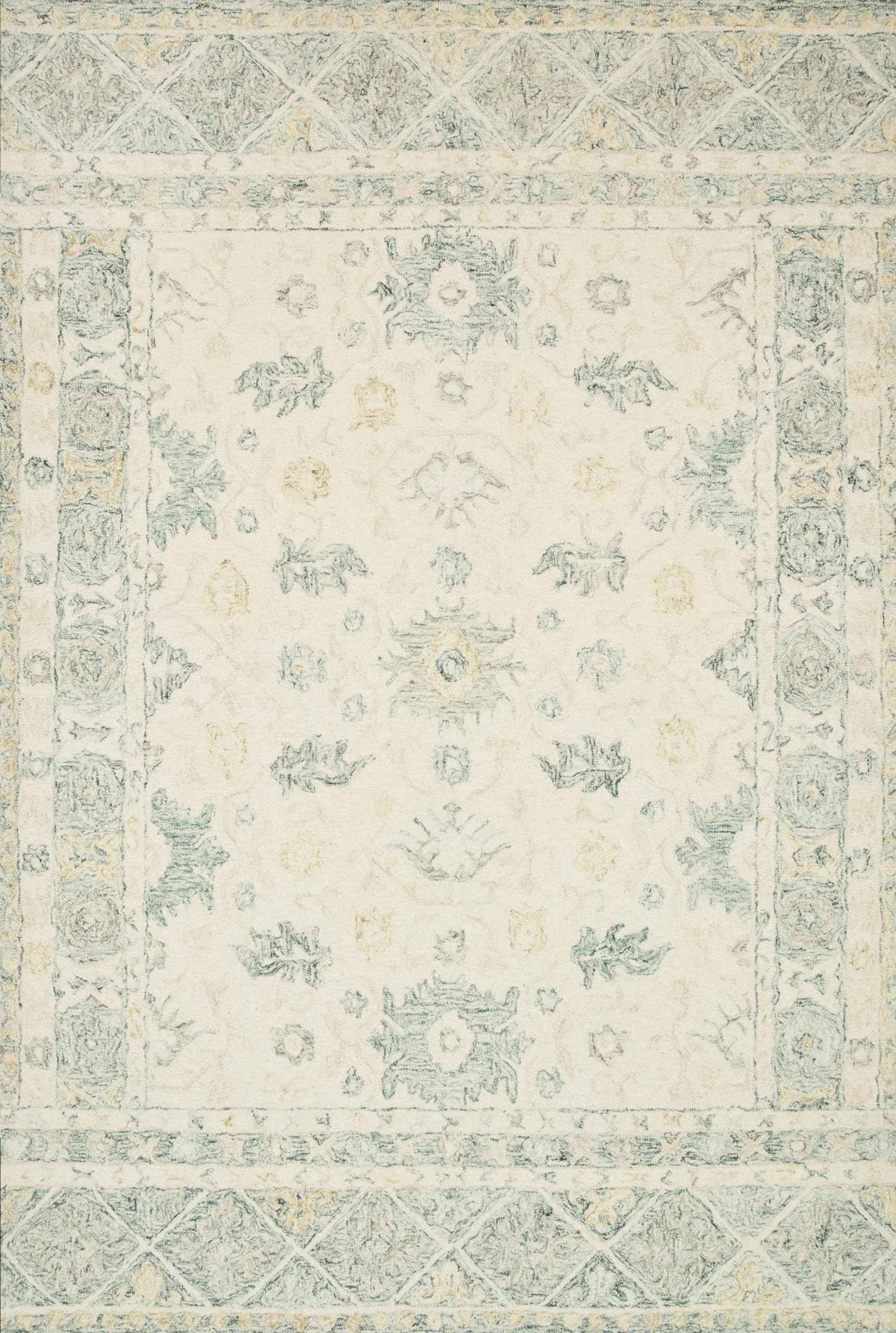 Loloi Norabel Ivory/Slate 2'6