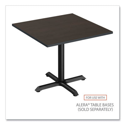 Alera® Reversible Laminate Square Table Top 35.38