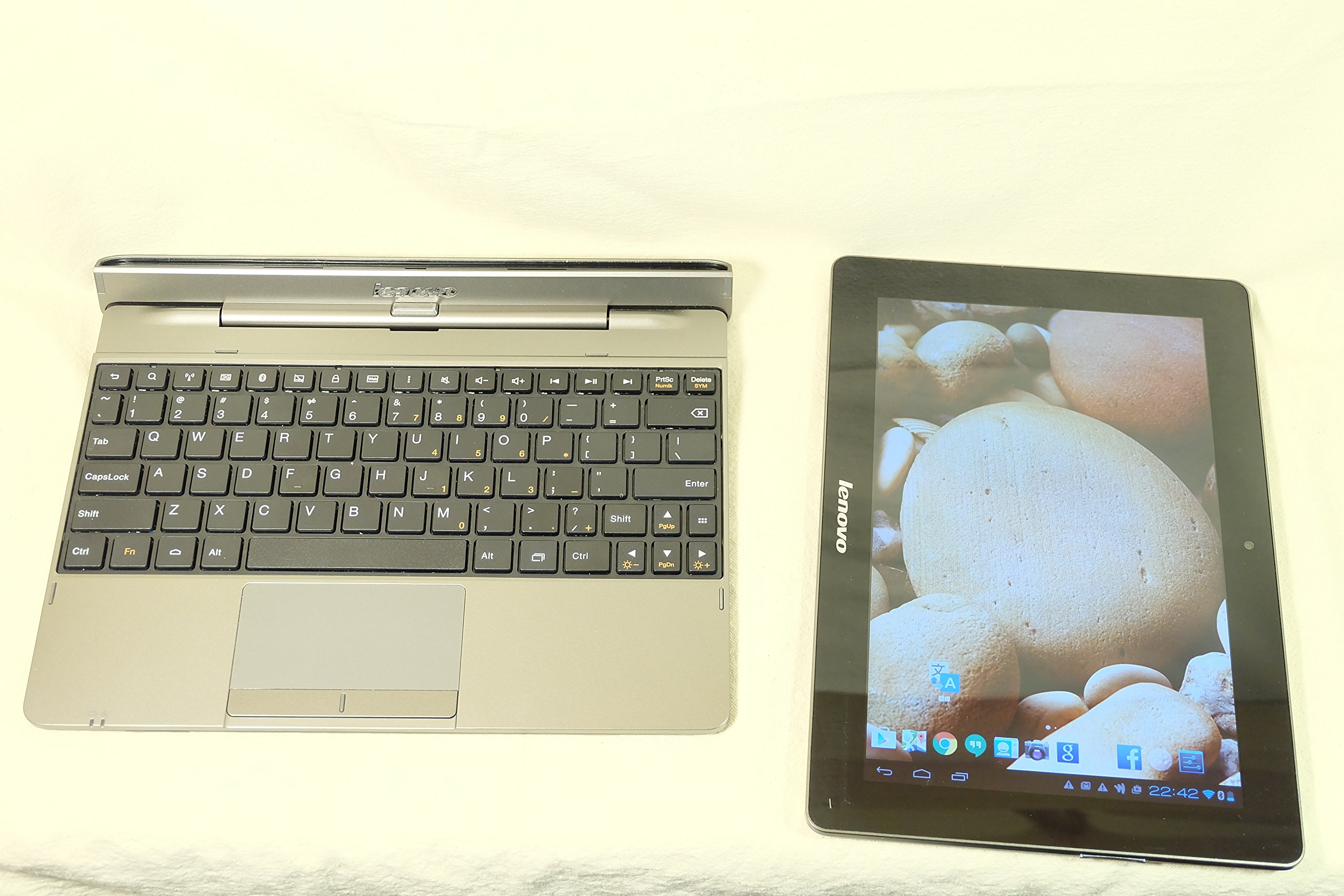 Lenovo IdeaPad S2110 10.1-Inch Tablet with Keyboard - 16GB Storage, Lightweight & Portable for Work, School, and Entertainment