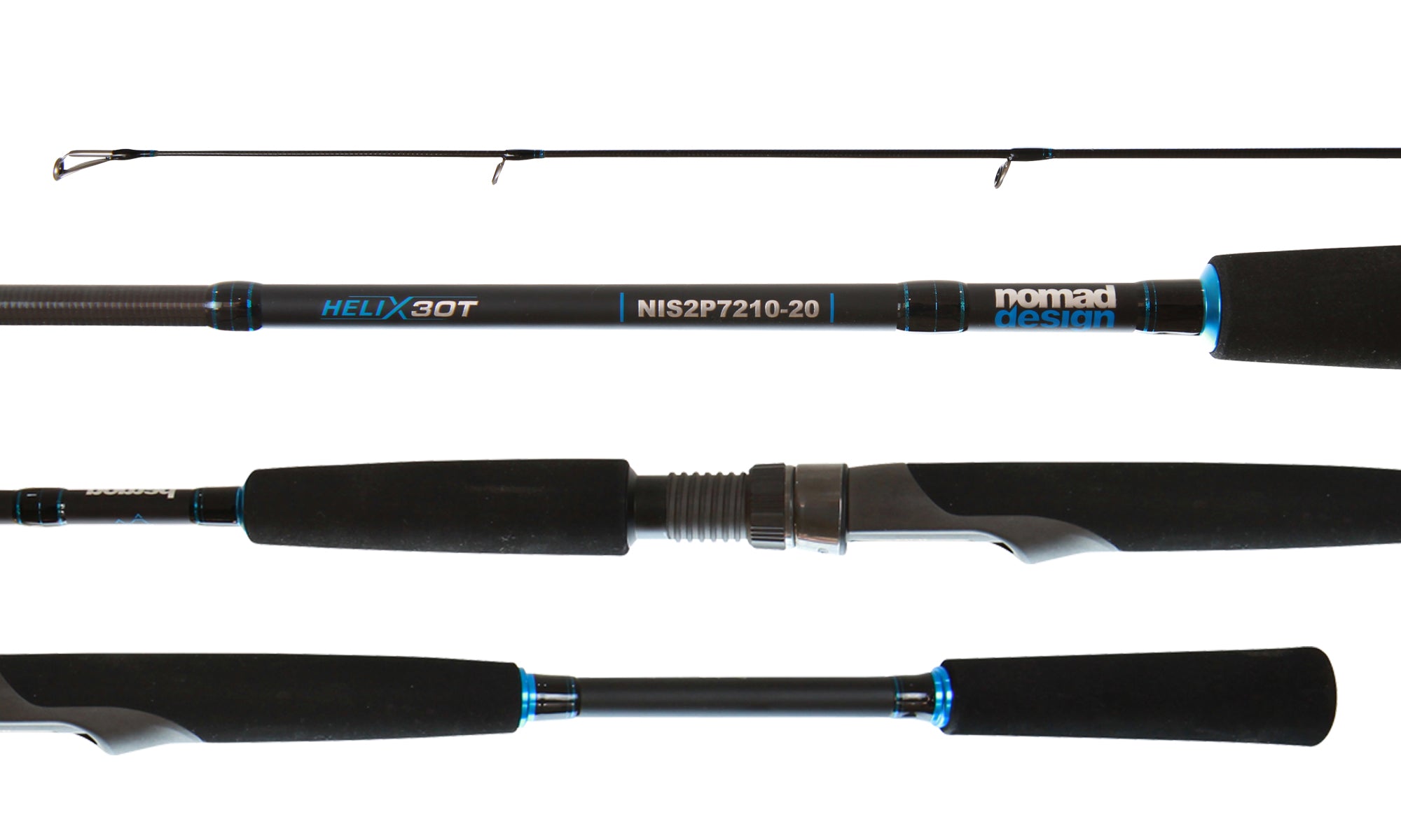 Premium Inshore Spin Fishing Rods - Lightweight & Sensitive Saltwater Fishing Rod for Redfish, Trout & Flounder - Perfect for Kayak, Pier & Shoreline Fishing