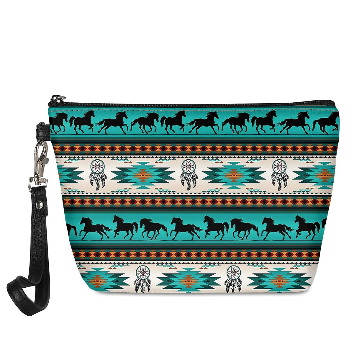 Boho Mandala Dream Catcher Makeup Bag - Large Capacity Travel Cosmetic Organizer for Women | Perfect for Toiletries & Accessories