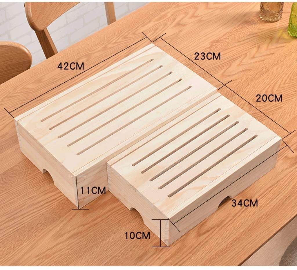 Wireless WiFi Router Shelf - Wooden Wall-Mounted Storage Box for Router & Set-Top Box | Living Room & Office Organization | Creative Decorative Cover with Cable Management
