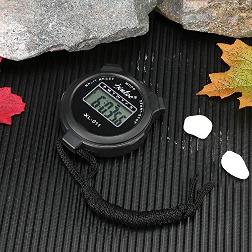 TopHomer Digital Stopwatch - Large Display Handheld Sports Timer with Count Up/Down, Chronograph, and Lap Memory - Perfect for Track & Field, Swimming, Coaching, and Fitness Training (Orange)