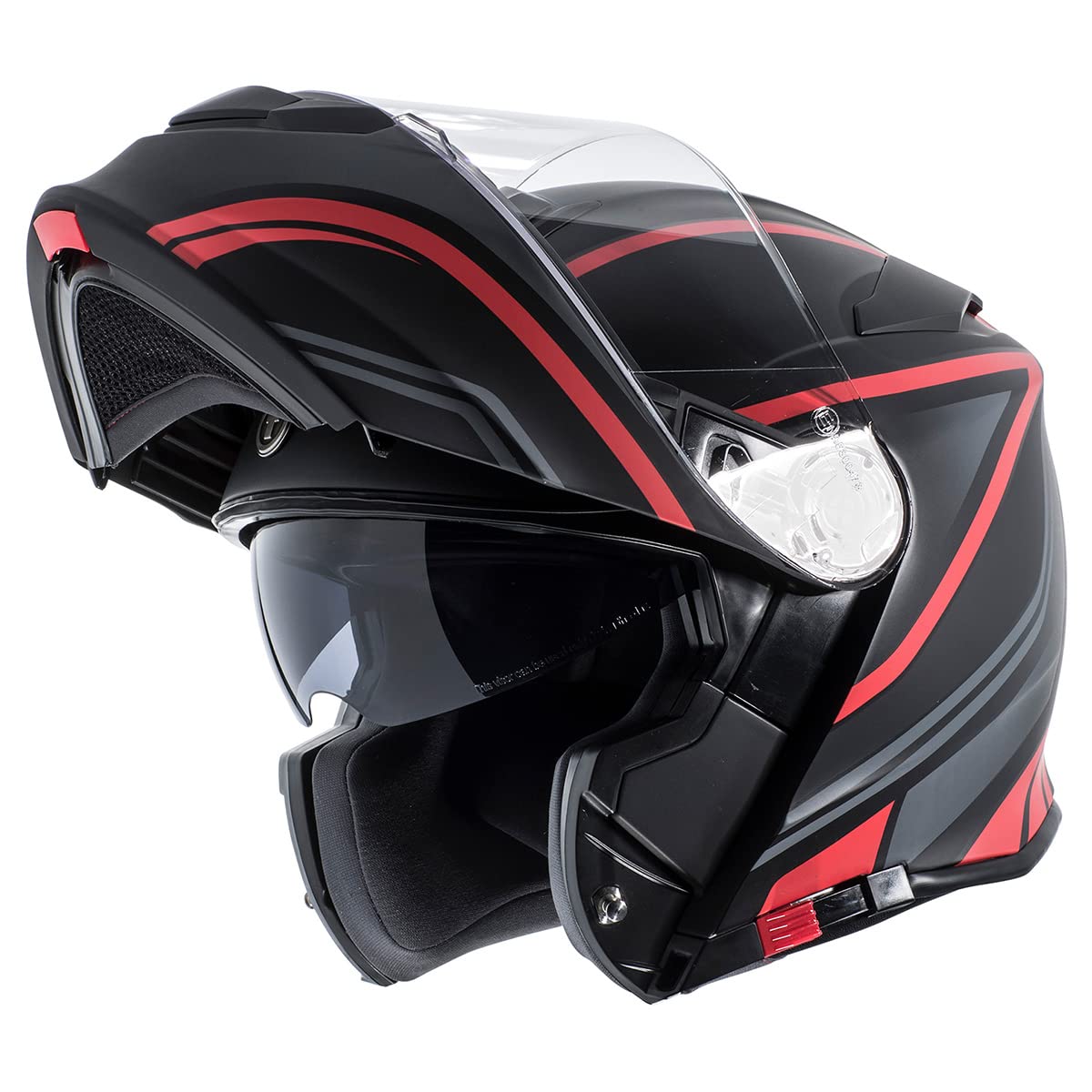 TORC T28 Unisex Full Face Motorcycle Helmet with Graphic Vapor Design - Lightweight DOT Approved for Street Biking & Cruiser Riding