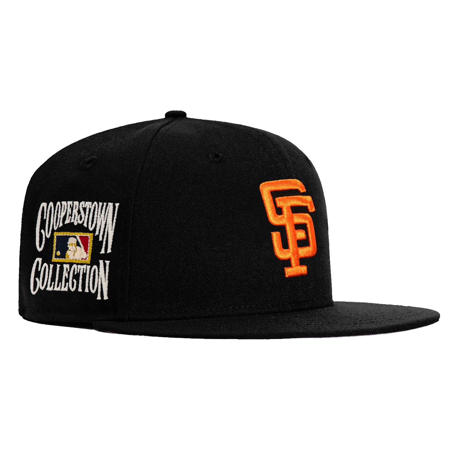 New Era 59Fifty San Francisco Giants Cooperstown Collection Patch Hat - Black | Official MLB Baseball Cap for Men & Women | Perfect for Games, Collecting & Streetwear Fashion