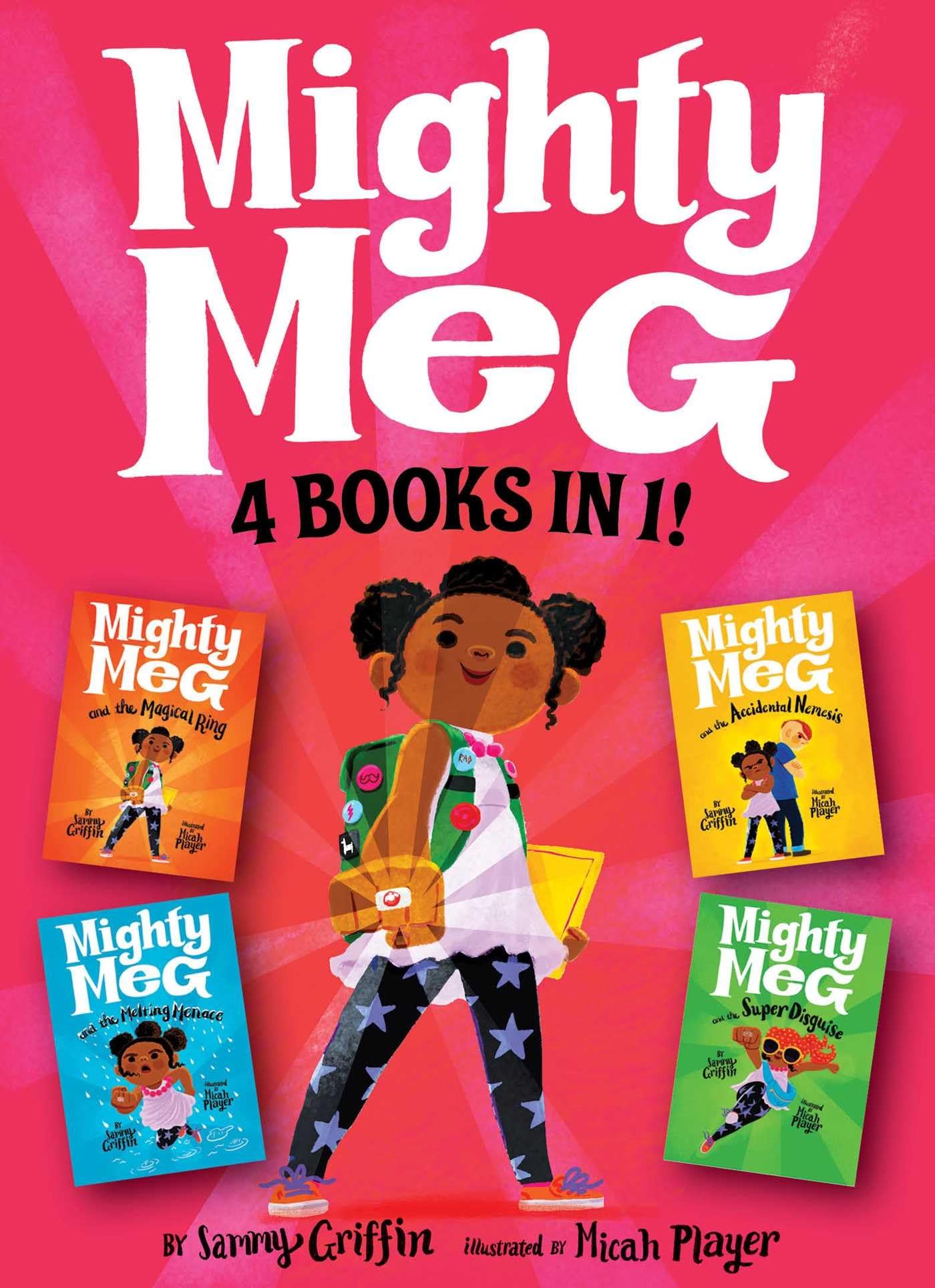 Mighty Meg: 4-in-1 Book Set for Kids' Reading Fun