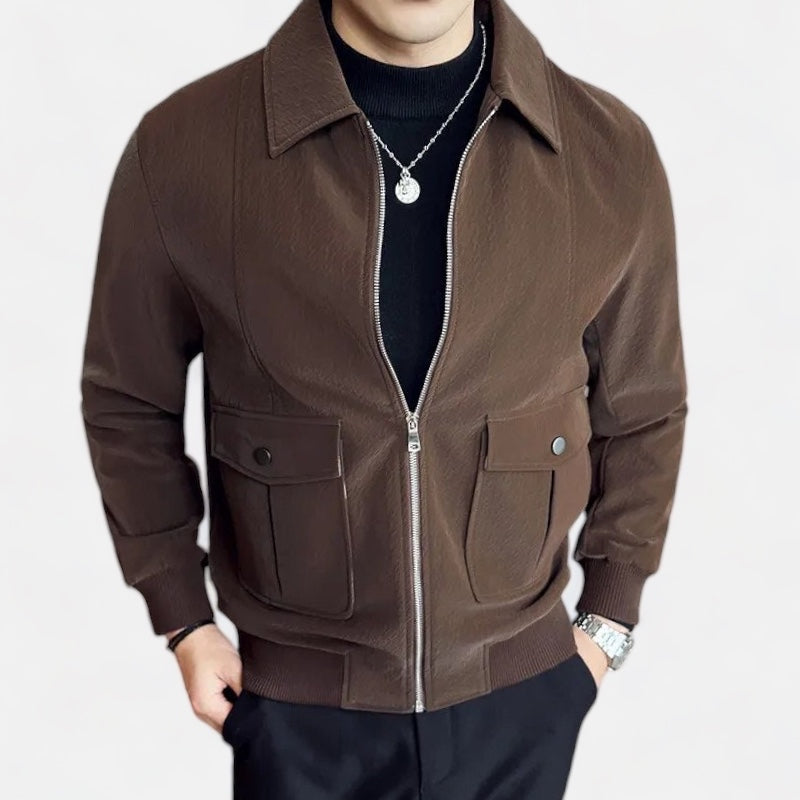 VINCENT Men's Casual Jacket - Lightweight, Comfortable & Stylish Outdoor Coat for Hiking, Travel & Everyday Wear