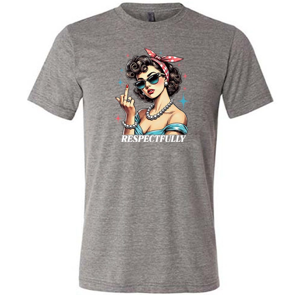 Unisex Middle Finger Graphic Tee - Funny Sarcastic T-Shirt for Men & Women - Perfect for Casual Wear, Parties & Protest Outfits
