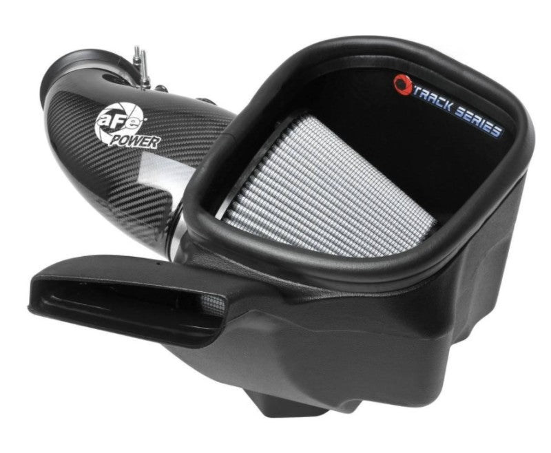 aFe 12-21 Jeep Grand Cherokee 6.4L Track Series Carbon Fiber Cold Air Intake with Pro Dry S Air Filter - Performance Upgrade for Off-Roading & Street Racing