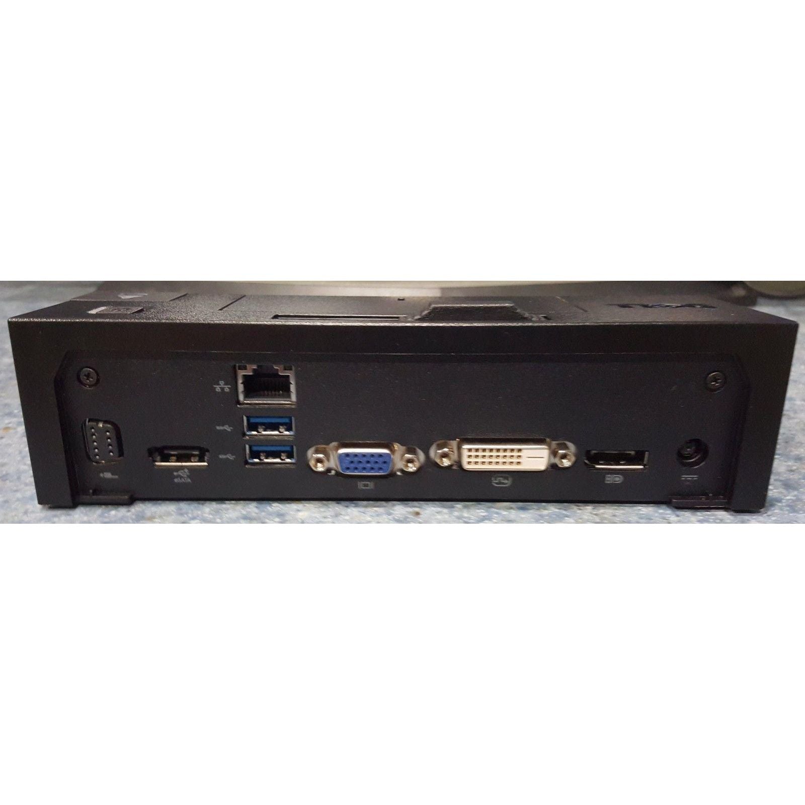 Dell Latitude E-Port II PR03X USB 3.0 Docking Station - Universal Laptop Port Replicator with 4K Support for Home Office & Remote Work (Compatible with Latitude E-Series)