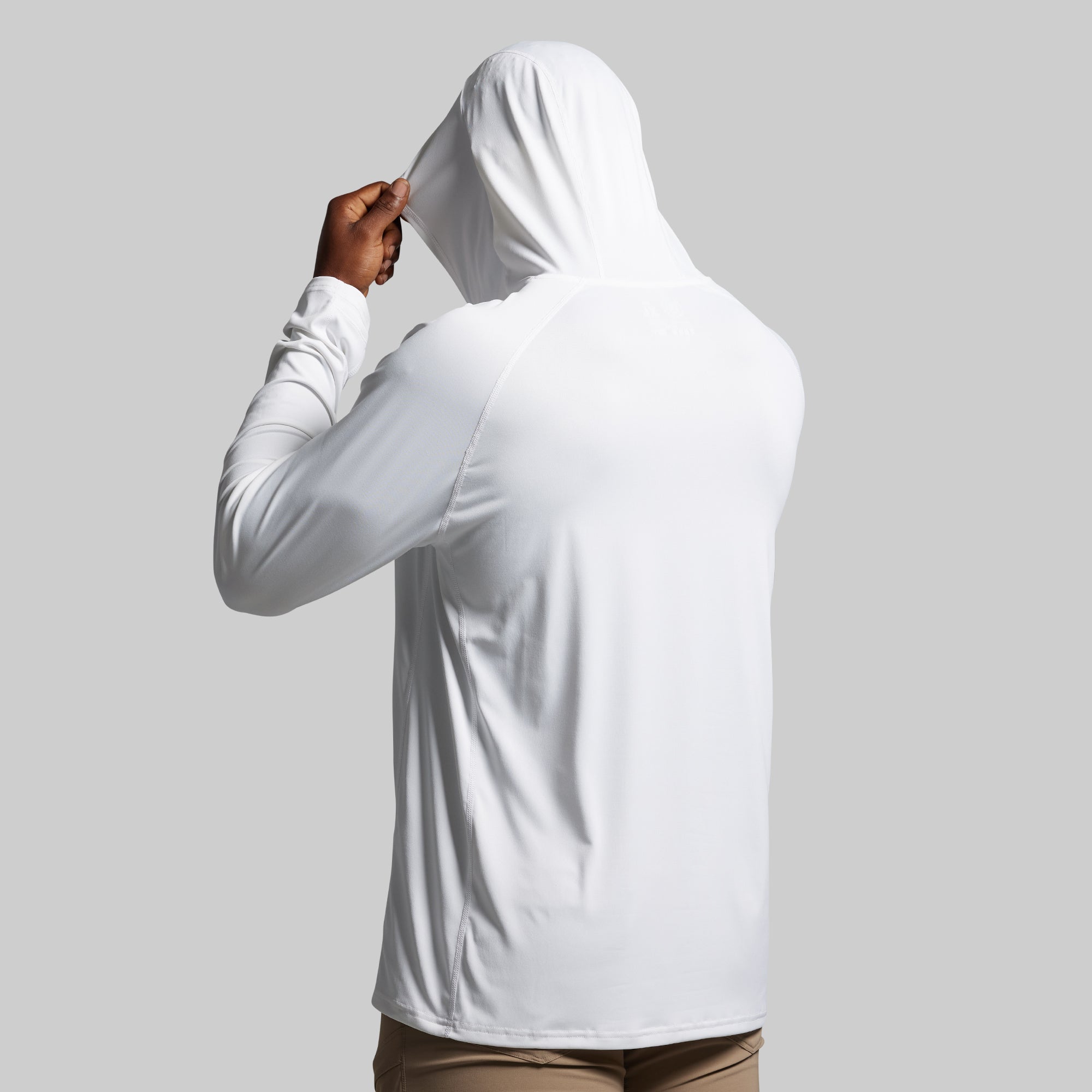 Sun Shirt 2.0 - UPF 50+ UV Protection Men's Long Sleeve Quick-Dry Hiking Shirt (White) - Perfect for Outdoor Activities, Hiking, Fishing & Beach Wear