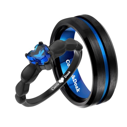 Blue Ring Set
