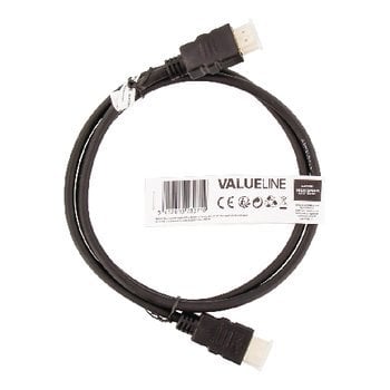 High Speed HDMI Cable 1m (3.3ft) - 4K 60Hz, 18Gbps, Ethernet, 3D, ARC - Perfect for Gaming, Home Theater & Streaming Devices