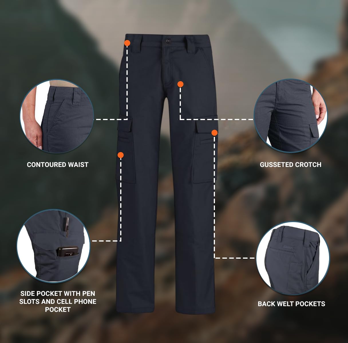 Propper Revtac Stretch Tactical Women's Pants - Durable & Comfortable Outdoor Work Pants for Hiking, Camping & Tactical Operations