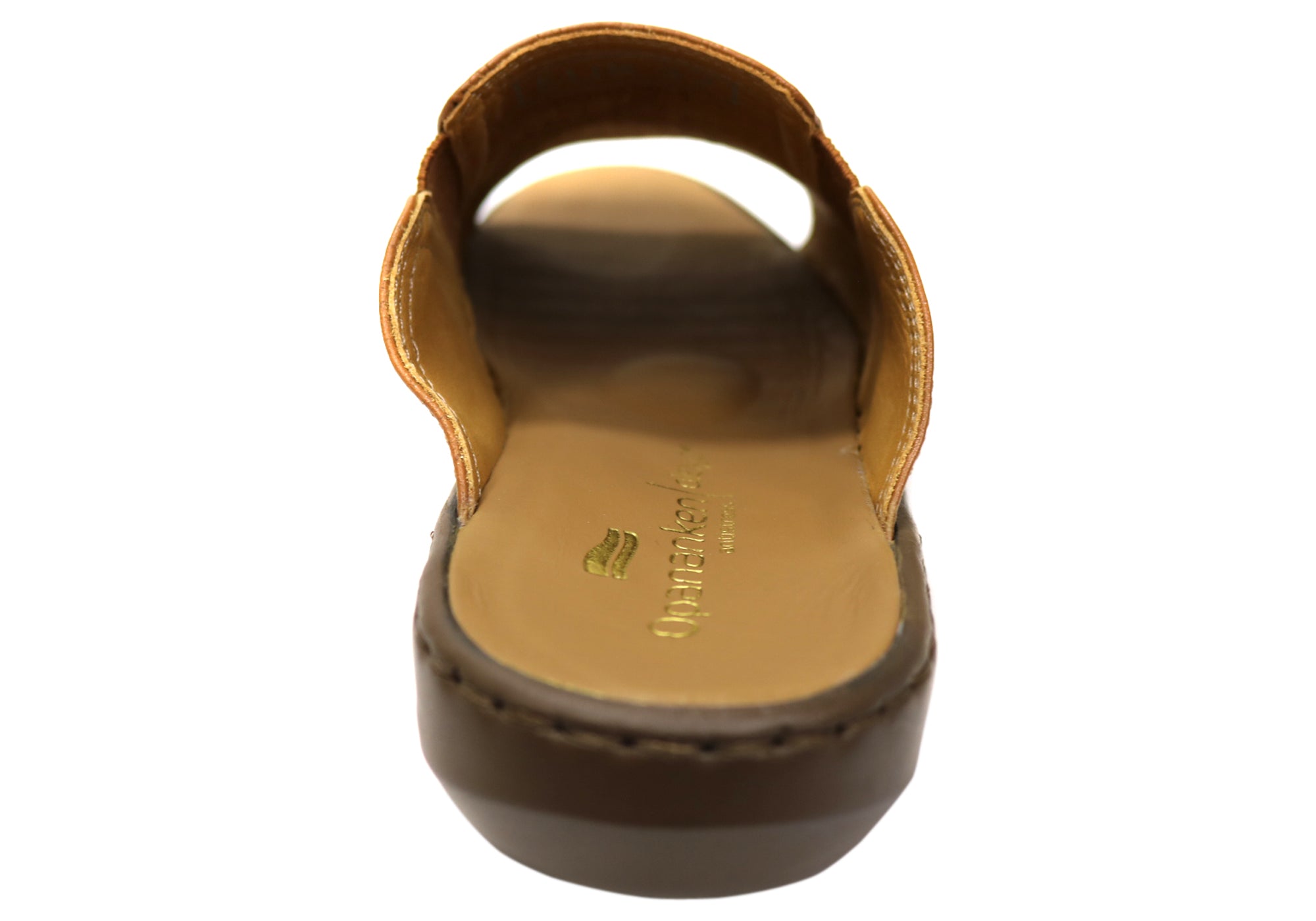 Opananken Bonnie Women's Comfortable Brazilian Leather Slides Sandals - Soft & Supportive Summer Sandals for Beach, Pool, and Casual Wear