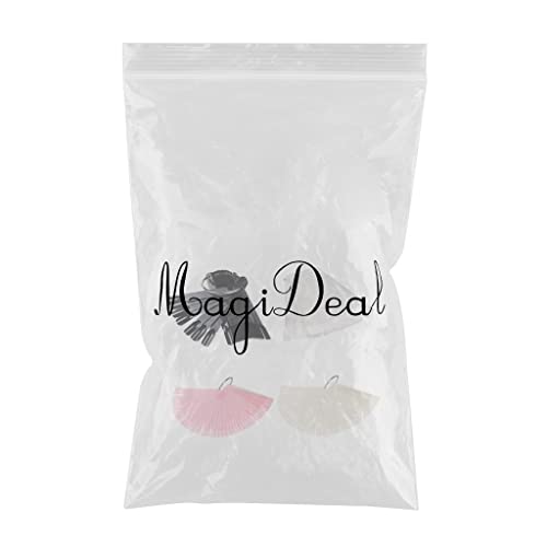 200x Fan-Shaped False Nail Swatch Sticks - Detachable Nail Art Templates & Plates for Professional Salon, DIY Manicure, Nail Extension Practice - Perfect for Nail Artists, Beginners & Home Use