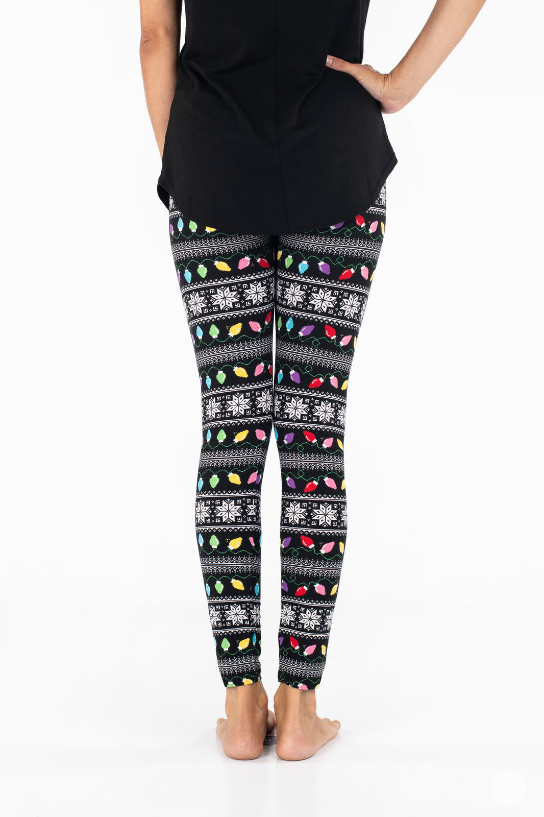 Get Lit Patterned Leggings for Women - High Waisted Yoga Pants with Fun Prints - Perfect for Workouts, Yoga & Casual Wear