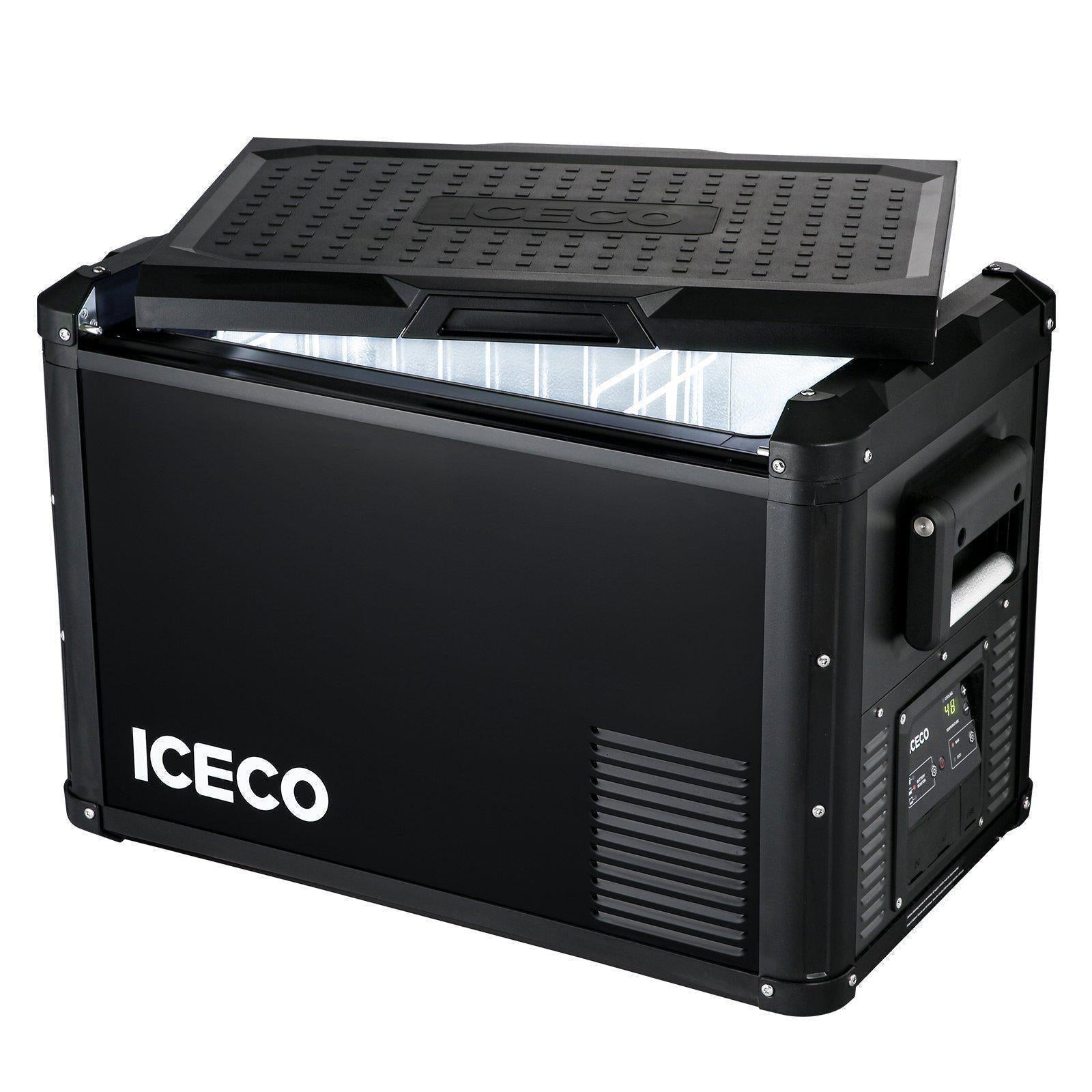 ICECO VL45ProS 47.5QT Portable Single Zone Fridge with Magnetic Power Bank - Perfect for Camping, Road Trips & Outdoor Adventures