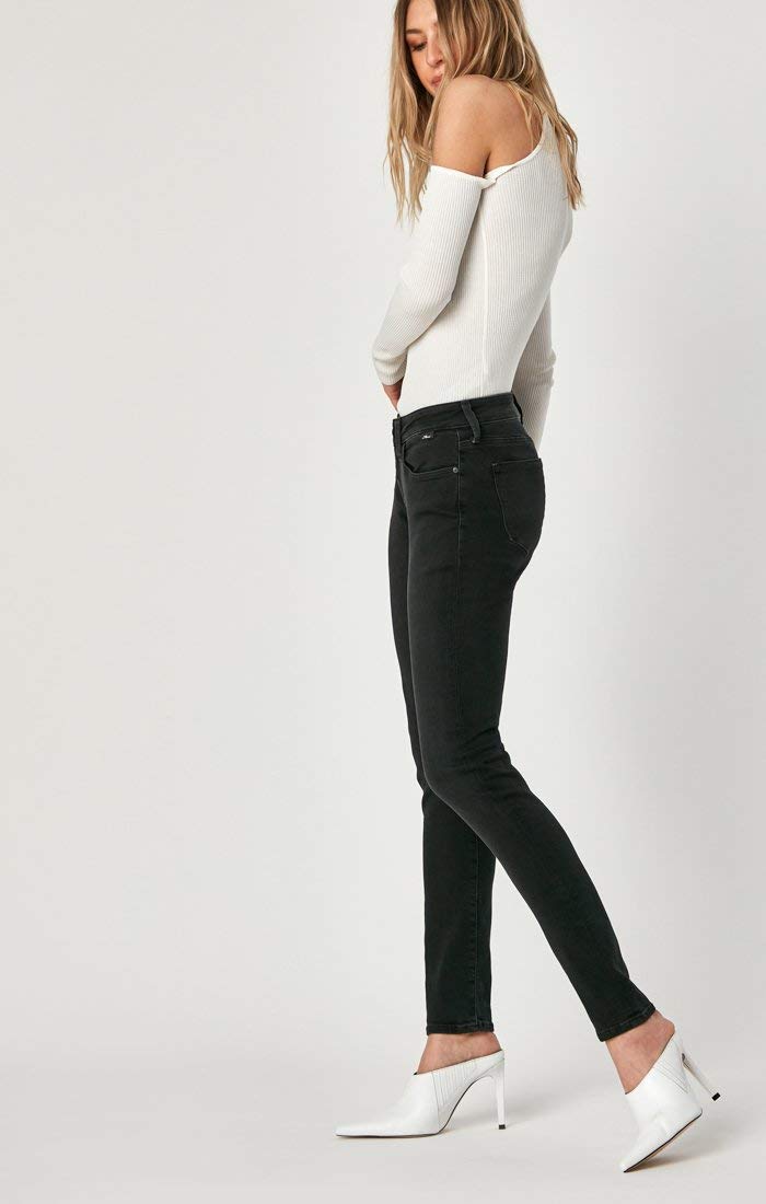 Mavi Women's Alexa Mid-Rise Skinny Jeans - Stretch Denim Pants for Everyday Comfort | Perfect for Work, Casual Outings & Date Nights