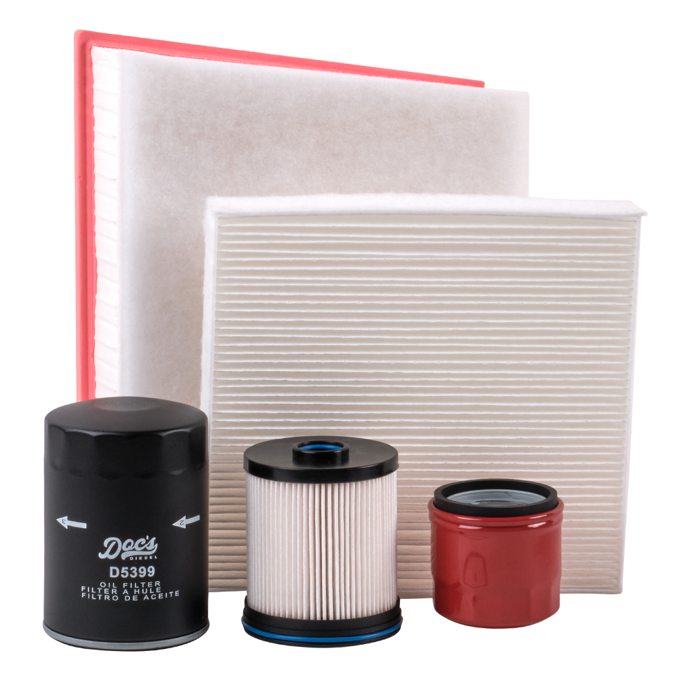 Doc's Diesel Chevrolet/GMC 6.6L Duramax Air & Fuel Filter Maintenance Kit (2017-2019 Models) - Complete Replacement Kit for Improved Engine Performance & Fuel Efficiency