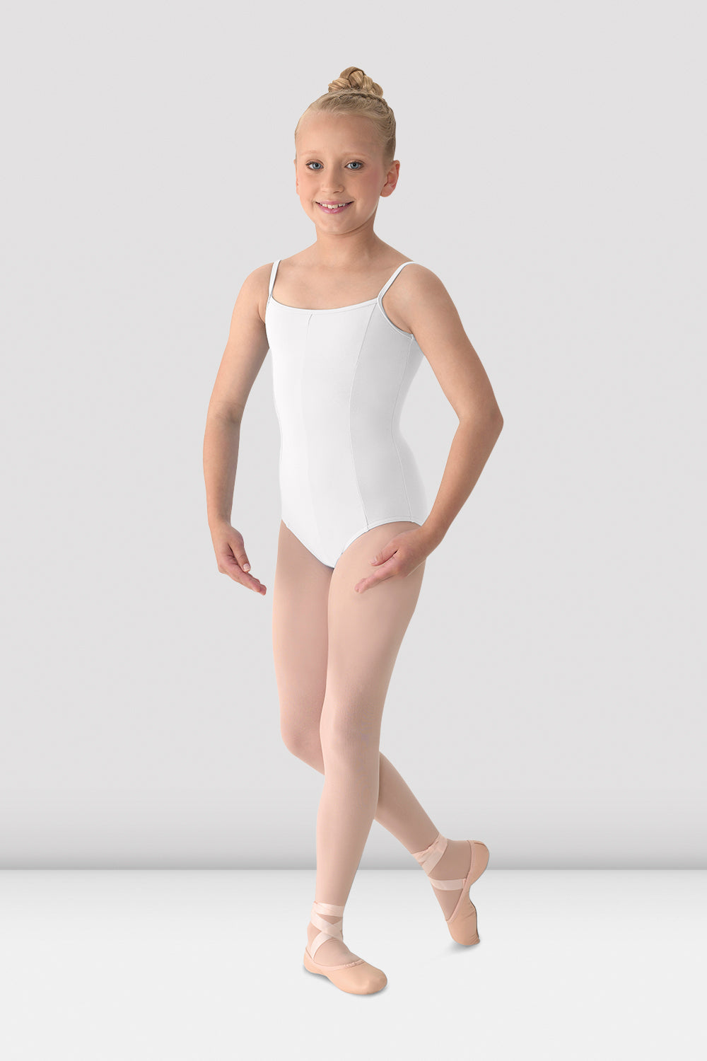 Mirella Princess Seamed Camisole Leotard for Girls - Ballet Dancewear, Gymnastics & Performance Outfit
